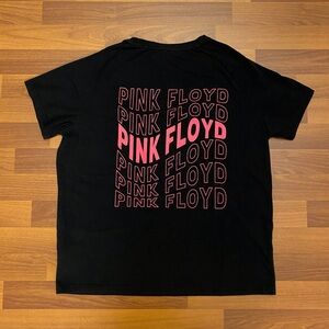 Pink Floyd Black & White Logo Graphic Tee